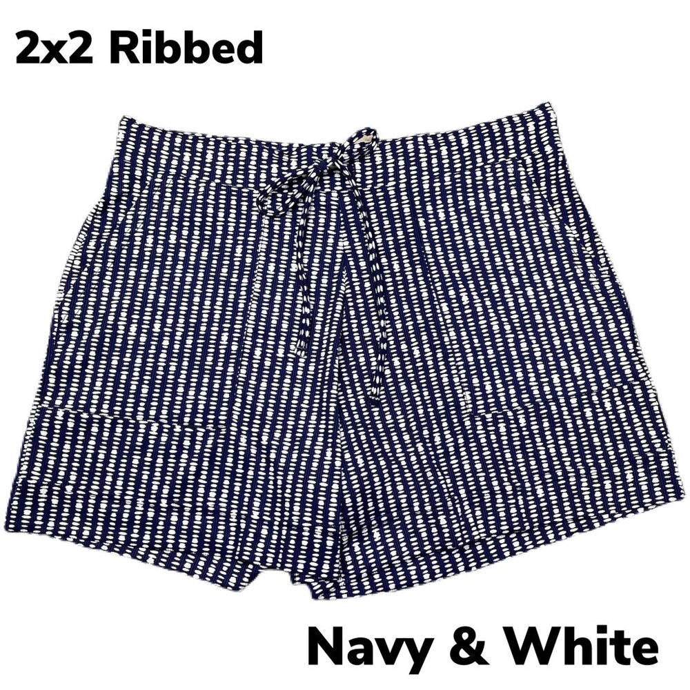 NEW 2XL LuLaRoe Jessica Pocket‎ Shorts Draw String Stretchy Elastic Waist Blue